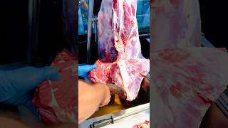 Breaking Down Beef Forequarter by Hand shorts [upl. by Aleak118]