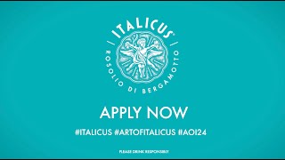 ART of ITALICUS 2024 Aperitivo Challenge is open [upl. by Trefler]