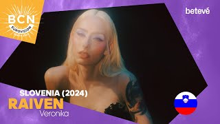 RAIVEN  Veronika  Slovenia 2024  BCN Eurovision 2024 [upl. by Ardnohsed640]