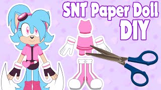 I turned my Sonic OC into a Paper Doll  and you can too [upl. by Charisse]