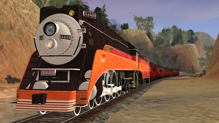 Trainz simulator 2 Daylight Express Southern Pacific 4449 [upl. by Feirahs]