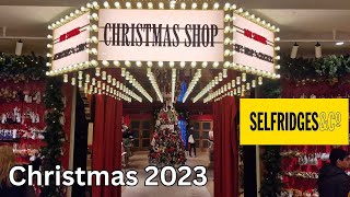 The Bright Colours And Collections Of The Selfridges Christmas Decorations 2023 🎅🎄🛷 [upl. by Naivaj]