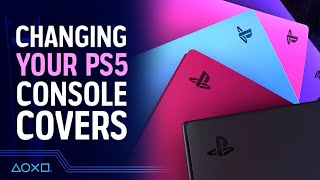 How To Change Your PS5 Console Cover [upl. by Nylaf]