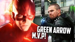 ElseworldsPart 3 Review Supergirl 4x09  Green Arrow MVP Crisis on Infinite Earths [upl. by Rehsu]