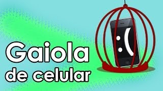 A terrível gaiola de CELULAR EXPERIÊNCIA de FÍSICA [upl. by Annawak397]