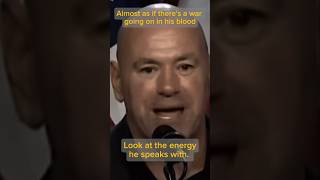 Dana white bringing in massive energy with his voice donaldtrump danawhite [upl. by Leahicm]