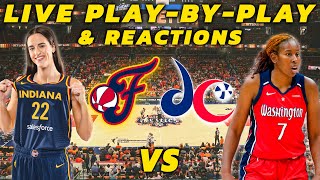 Indiana Fever vs Washington Mystics  Live PlayByPlay amp Reactions [upl. by Mulry]