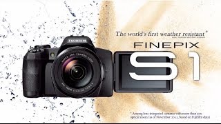 FinePix S1  worlds first weatherresistant bridge camera [upl. by Lyj]