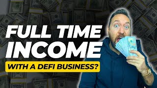 Full Time Income with True DeFi  Crypto Passive Income [upl. by Eissehc]