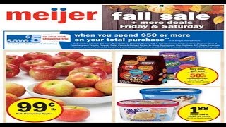 meijer ad preview Oct 21 2 Day Sale 2016 [upl. by Patin]