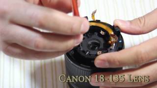 Canon 18 135 Lens Take Apart to Fix [upl. by Jana]