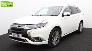 Mitsubishi Outlander 4HS PHEV CVT Estate – WM19 WBE [upl. by Pasho838]