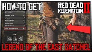 Red Dead Redemption 2 Satchel Ultimate Guide to Crafting All Satchels  Legend Of The East Guide [upl. by Lede]