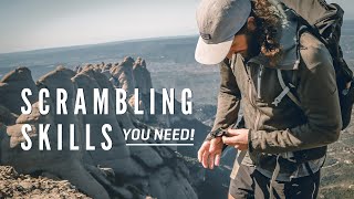 Scrambling Basics that Every Hiker Should Know Tips amp Techniques [upl. by Neerroc]