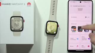 HUAWEI Watch Fit 3 How to Enable WhatsApp Notifications [upl. by Halliday]