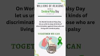 🌍 World Cerebral Palsy Day 🌍  ORDI  Organization for Rare Disease in India [upl. by Nilat875]