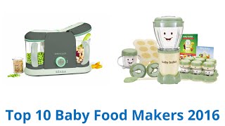 10 Best Baby Food Makers 2016 [upl. by Alihet710]