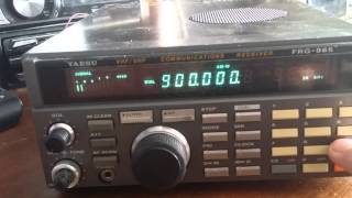 Yaesu FRG 965 [upl. by Olra]