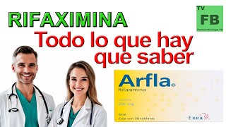 RIFAXIMINA Para qué Sirve Cómo se toma y todo lo que hay que saber ¡Medicamento Seguro👨‍🔬💊 [upl. by Cyrano]