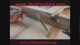 PART 3 Oldach Biltbest Metal Clad Casement Sash Window Frame DIY Door Repair Help [upl. by Gallenz510]