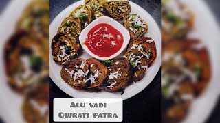 Alu vadi recipe  How to make gujrati patra recipe😋 shorts [upl. by Weathers]