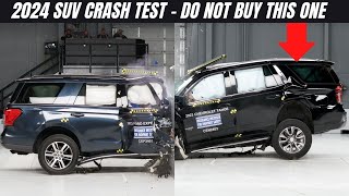 2024 Jeep Wagoneer vs Chevrolet Tahoe vs Ford Expedition Shocking Crash Test Results Revealed [upl. by Ramyar]