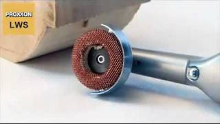 PROXXON LWS LONG NECK ANGLE GRINDER [upl. by Berni]