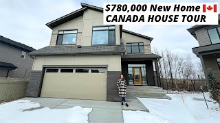 New 2695 Sqft House in Edmonton for 780000  Complete House Tour  Canada Home Tour [upl. by Rett]