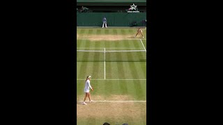 Wimbledon 2024  Jasmine Paolini wins the epic battle and is into the final  WimbledonOnStar [upl. by Eannaj25]