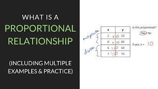 What is a Proportional Relationship  7th Grade  Mathcationcom [upl. by Wallis]