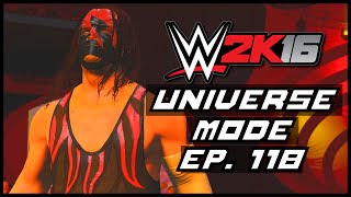 WWE 2K16  Universe Mode  BITTER NEVILLE  118 [upl. by Adikam]