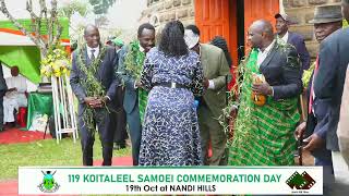 THE 119th KOITALEEL SAMOEI COMMEMORATION DAY  NANDI HILLS [upl. by Nnyrat244]