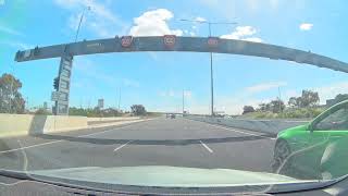 Driving from Kingsbury to Sunshine Greater Melbourne Area VIC Australia [upl. by Suolkcin]