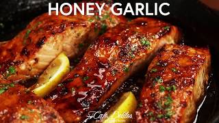 Browned Butter Honey Garlic Salmon [upl. by Rolyab744]