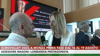 Eurovolley 2023 a Monza prima fase dal 16 al 19 agosto [upl. by Yajnas874]