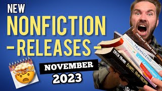 Top Nonfiction Book Releases in November 2023 [upl. by Aniteb]