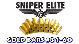 Sniper Elite V2  All Gold Bar Locations Part 2 [upl. by Atinad]