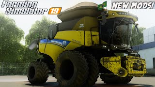 Apresentando Mods NEW HOLLAND CR SERIES PCMAC FS 19 [upl. by Celia]