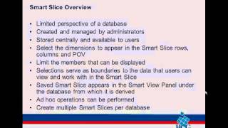 April 2013  Smart View Queries Smart Slices and Updating Data  Oracle Hyperion Training [upl. by Zorana]