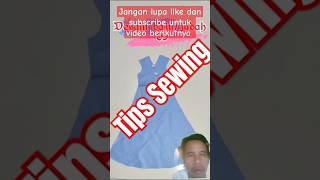 sewing tutorial jahittailor fashsHaidarRamdhani0606 [upl. by Wurtz]