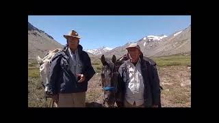 Cruce a caballo de los Andes 2024 emulando al General San Martín [upl. by Normac]