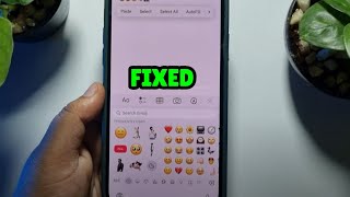 Emoji Not Showing on iPhone Keyboard Easy FIX [upl. by Eldon747]