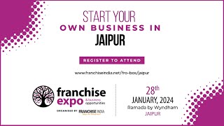 Franchise Expo 2024 Jaipur [upl. by Menashem]