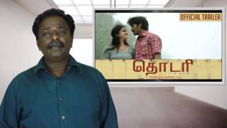 Thodari Review  Dhanush  Tamil Talkies [upl. by Duile]