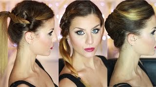 Acconciature capelli lunghimedi facili e veloci fai da te Quick and easy hairstyles [upl. by Dacey219]