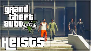 THIS GAME IS BROKEN  GTA 5 Funny Moments GTA 5 Online Heists [upl. by Llesram]