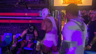 Lucha estelar enmascarados Cibernético Vs Dr Wagner Jr en el Festival de las Máscaras de IWRG [upl. by Zailer]