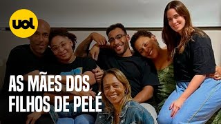 Estado de saúde de Pelé Quem são as mães dos filhos do Rei do Futebol [upl. by Nnyltiac]