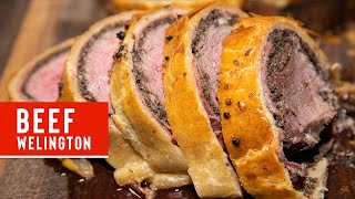 Beef Wellington  Receta a la parrilla [upl. by Eaver]