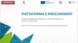 Contracta guida alluso della piattaforma di eprocurement [upl. by Annalee47]